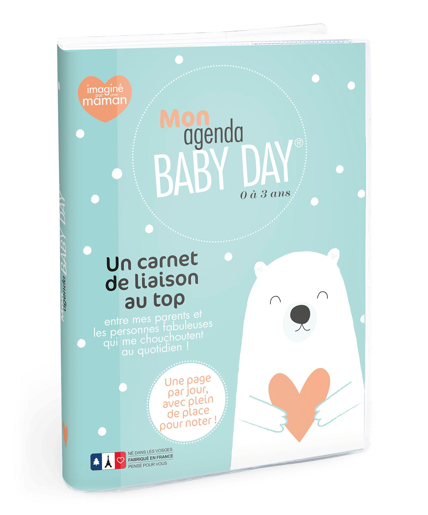 Mon agenda Baby Day®  Un carnet de liaison et de vie entre les
